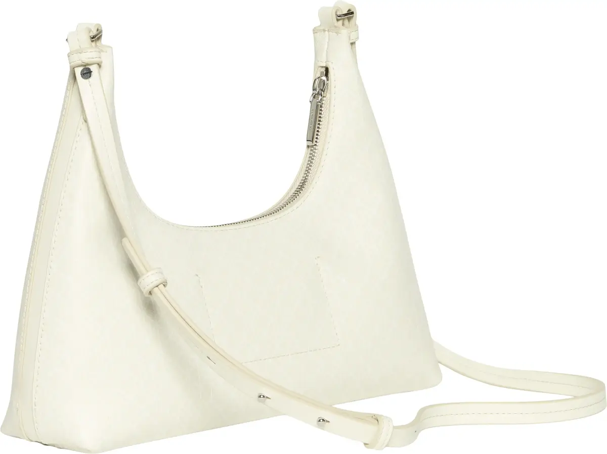 Calvin Klein EMBLEM AOP CONV SHOULDER BAG Kadın Beyaz El Çanta