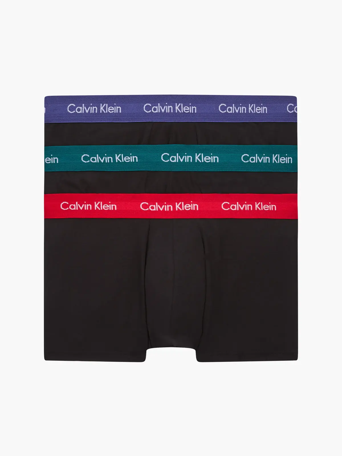 Calvin Klein LOW RISE TRUNK 3PK Erkek Siyah Boxer Set