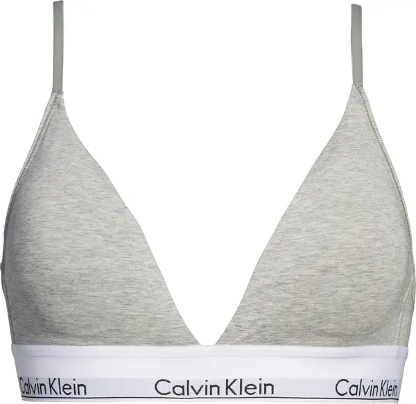 Calvin Klein LIGHTLY LINED TRIANG Kadın Gri Bralet