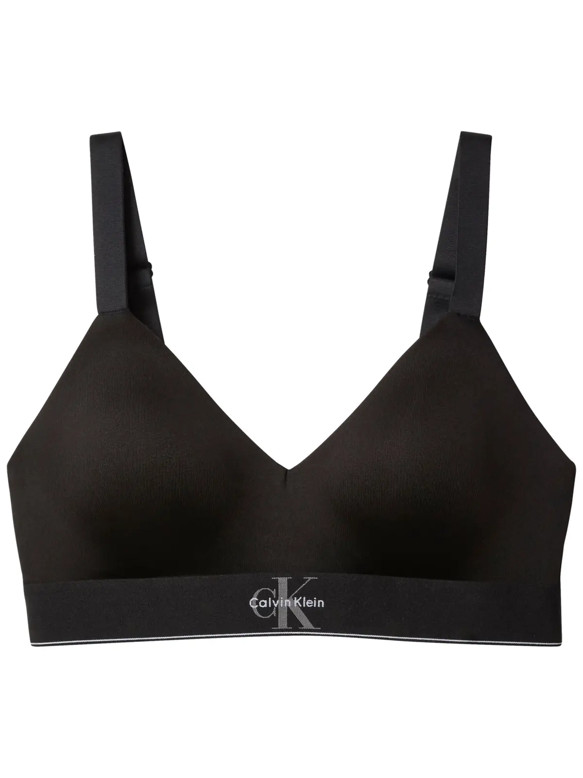 Calvin Klein LIGHTLY LINED BRALET Siyah Hafif Astarlı Bralet