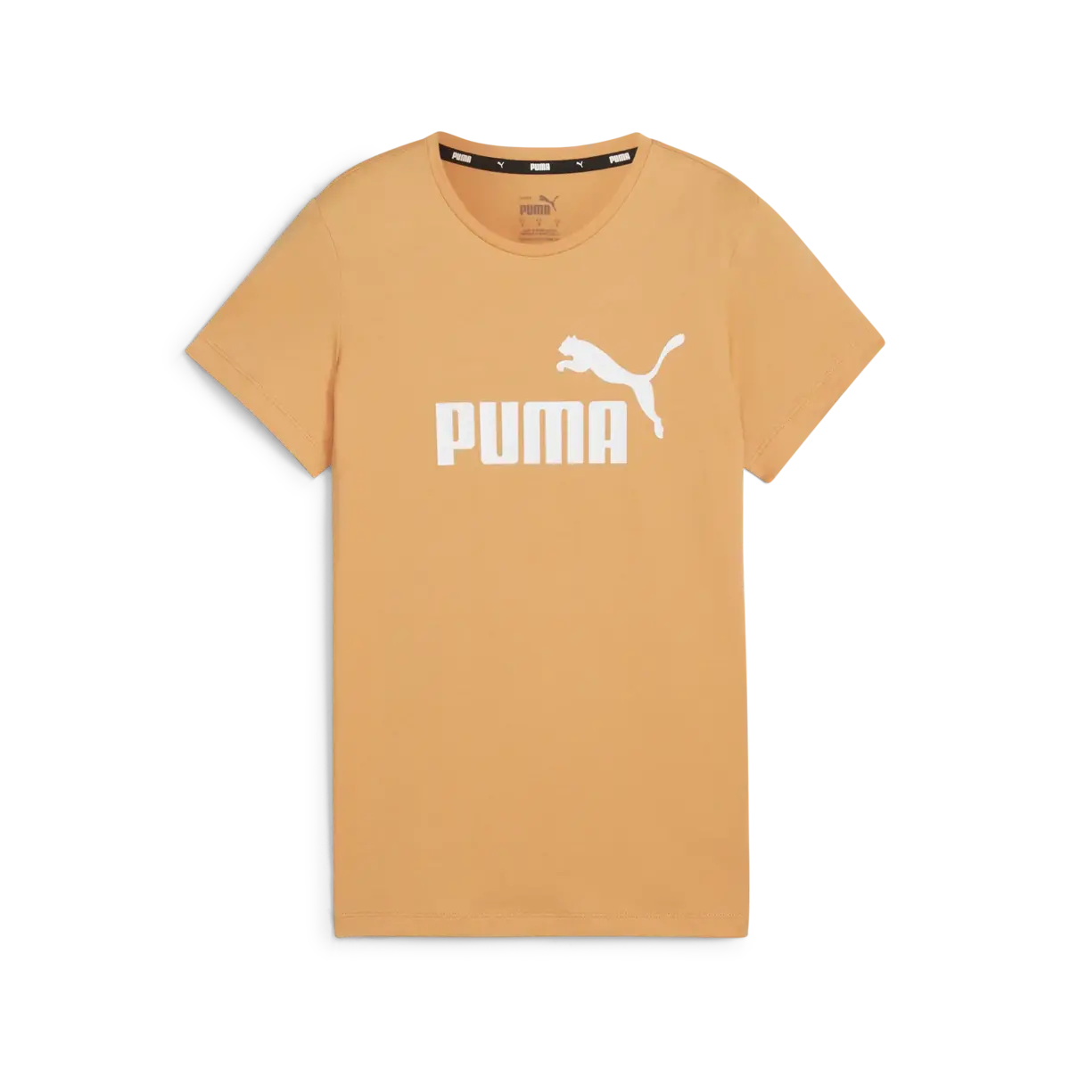 Puma Ess Logo Tee Turuncu Kadın T-Shirt & Polo
