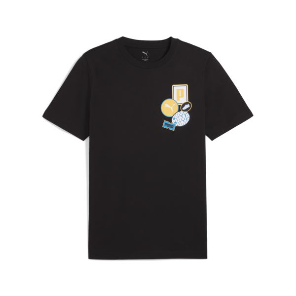 Puma GRAPHICS Icon Tee Siyah Erkek T-Shirt
