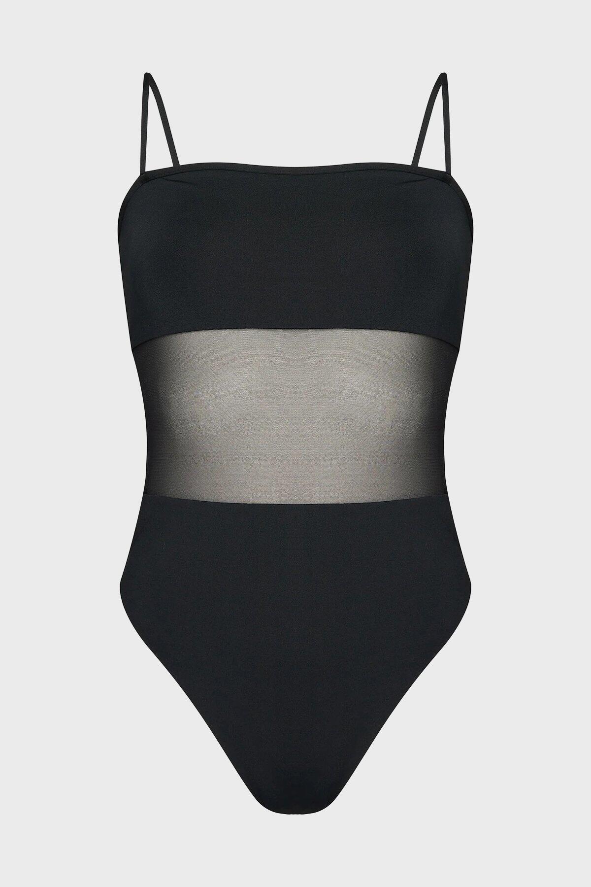 Calvin Klein ONE PIECE Siyah Kadın Mayo