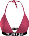 Calvin Klein TRIANGLE-RP Kadın Pembe Bikini Üstü
