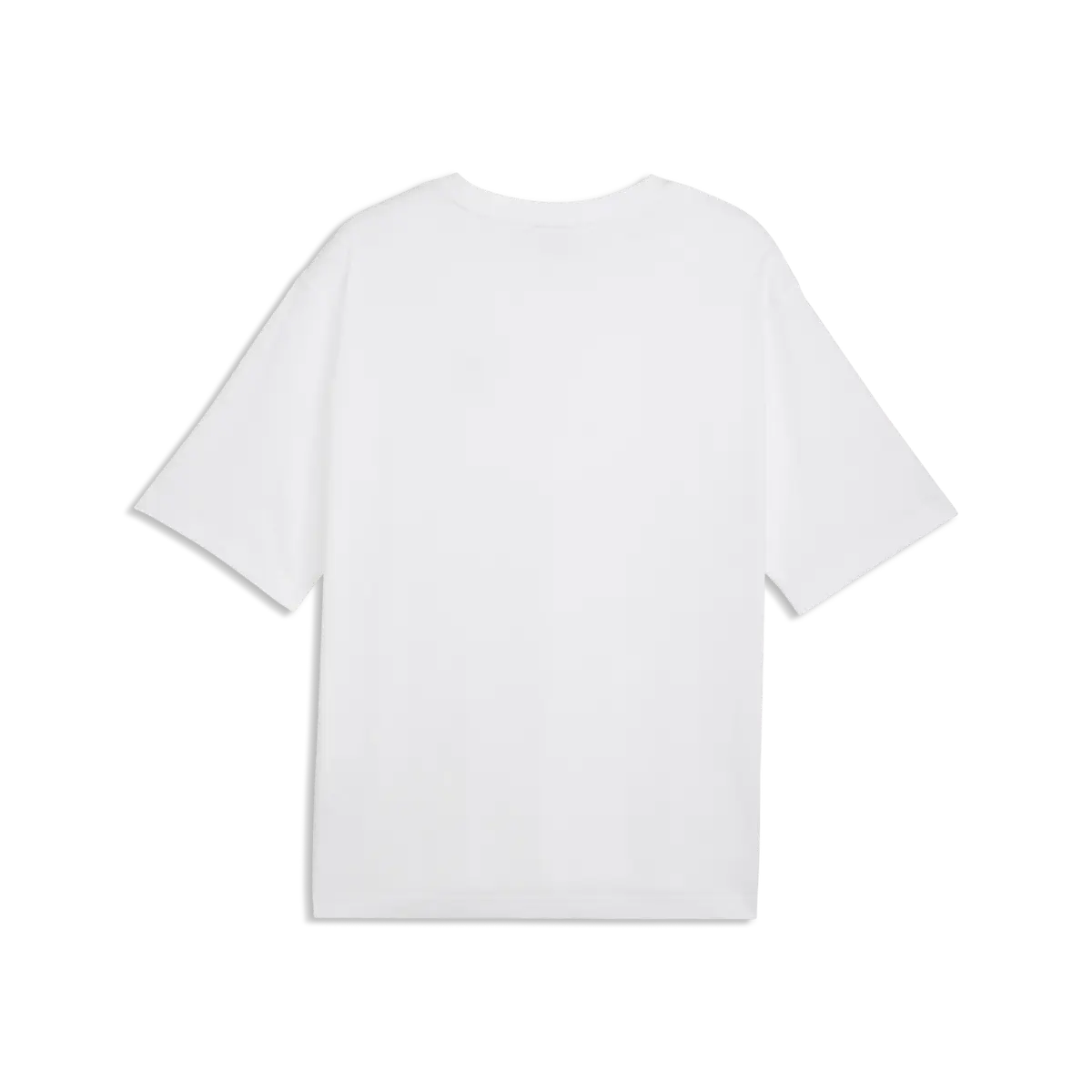 PUMA ESS Boxy Tee Beyaz Erkek T-Shirt