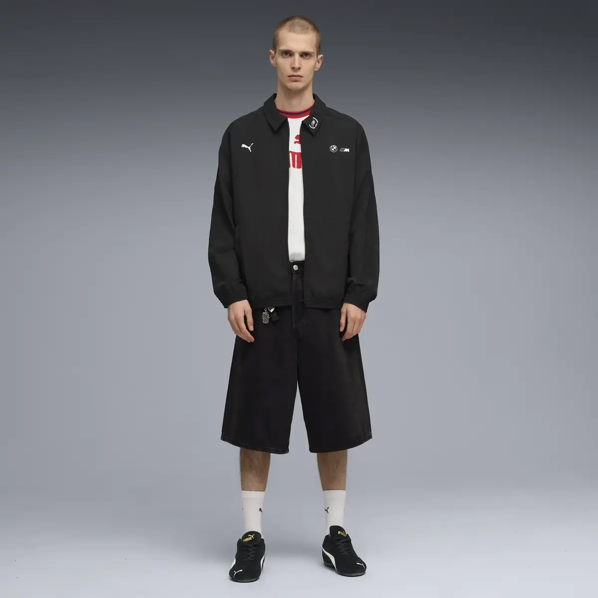 Puma BMW M M3 T7 Jacket Siyah Erkek Ceket