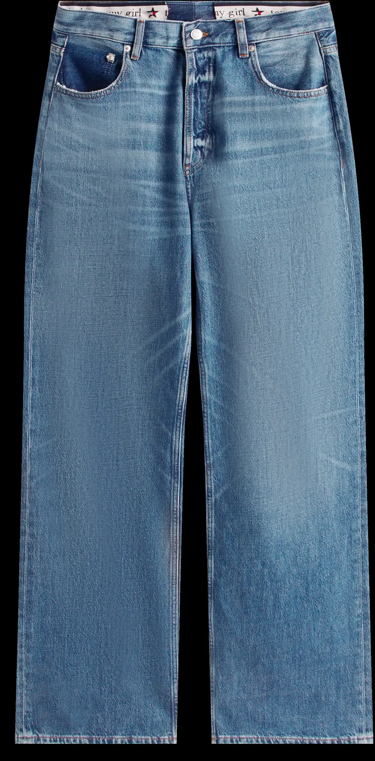 Tommy Hilfiger TOMMY GIRL LR RLXD D, 1A4 Mavi Erkek Jean Pantolon