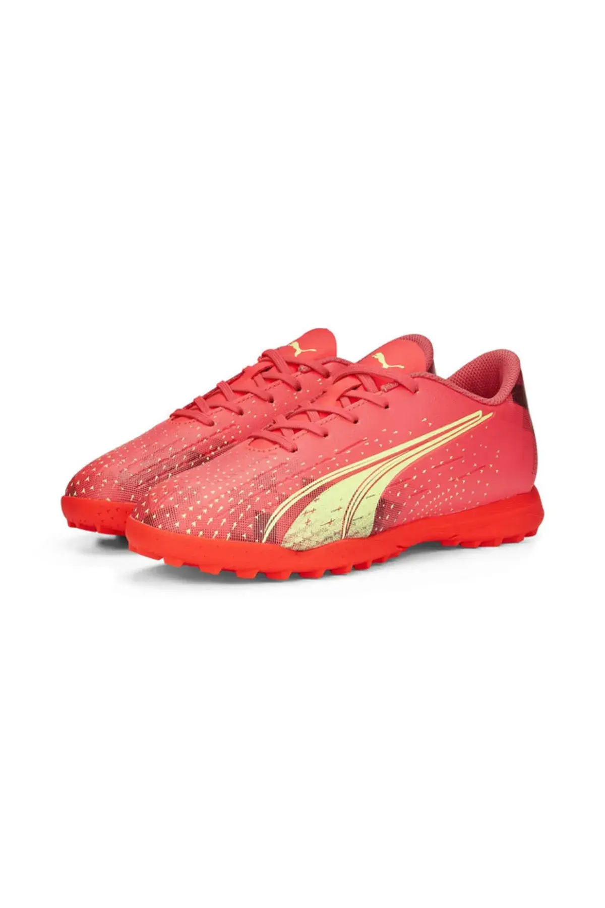 Puma Ultra Play Tt Jr Kırmızı Çocuk Çocuk Halı Saha Ayakkabı