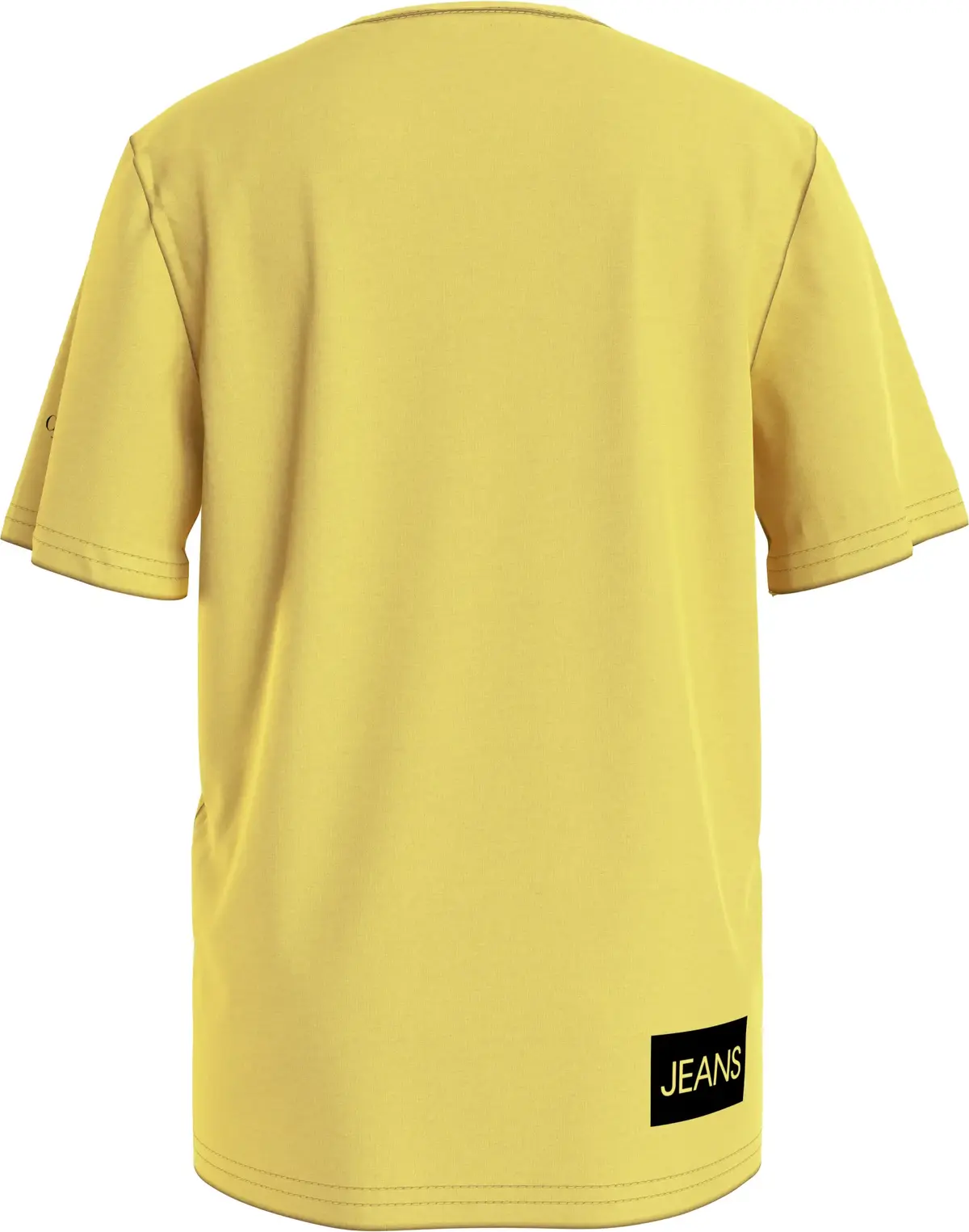 Calvin Klein INSTITUTIONAL T-SHIR Erkek Sarı T-Shirt