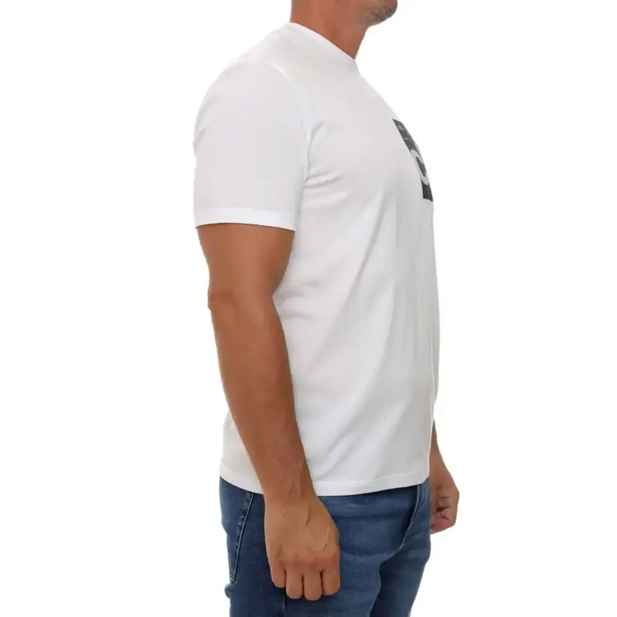 Calvin Klein SS 30s EU BH BOX GRAPHIC TEE Beyaz Erkek Tişört