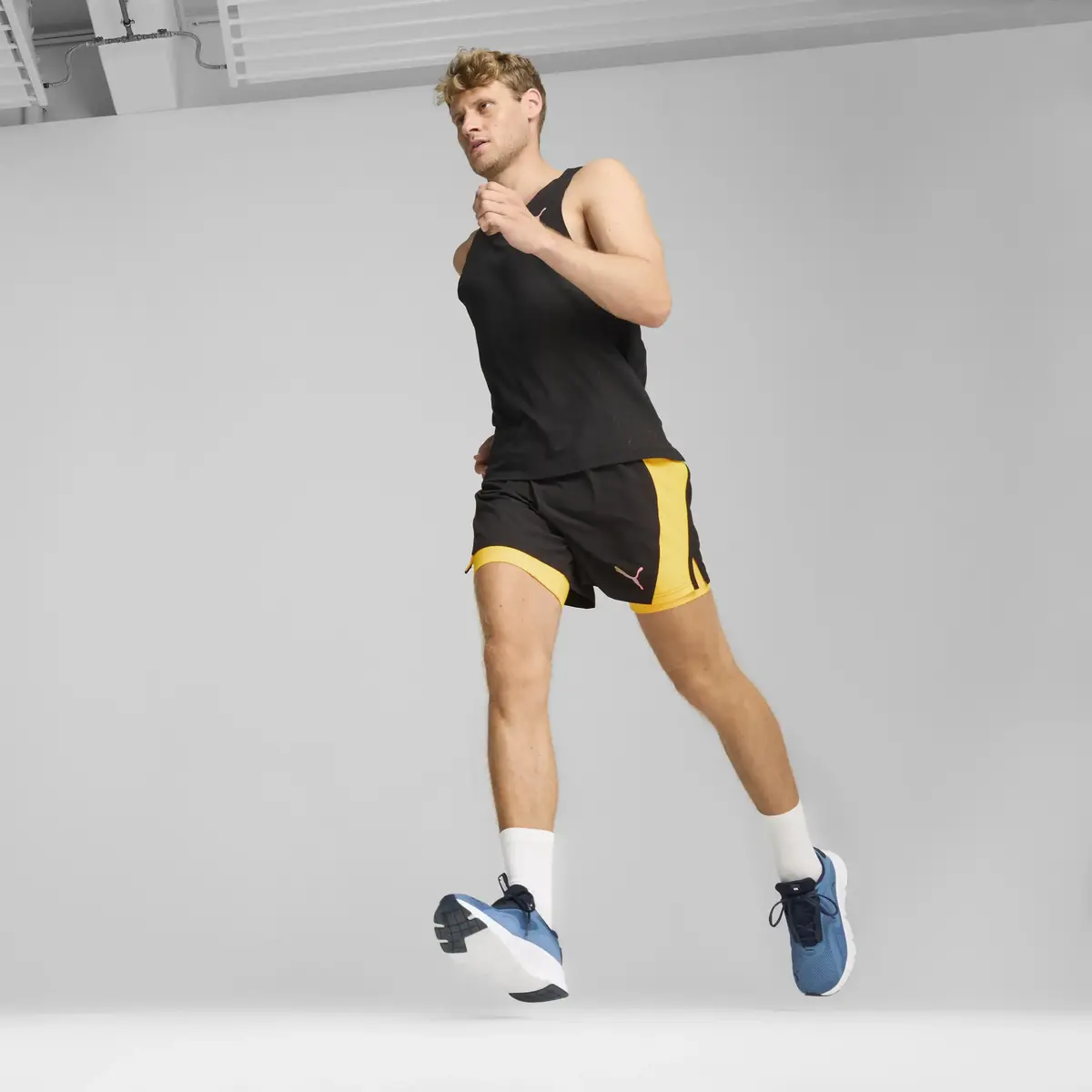 Puma FlexFocus Lite Mavi Erkek Yürüyüş ve Koşu Ayakkabısı