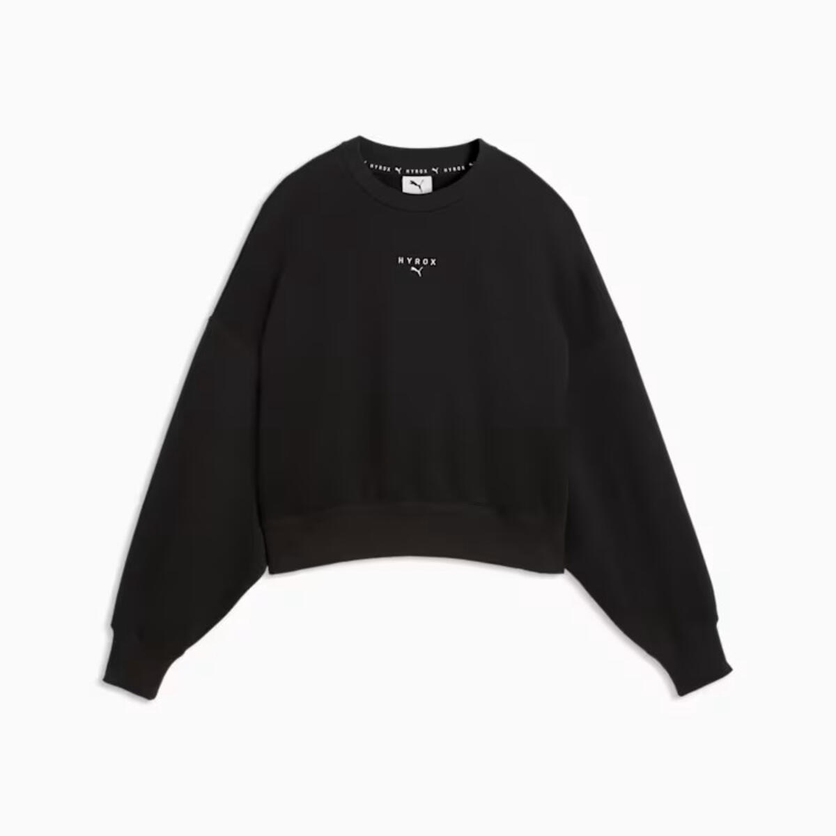 Puma W PUMA X HYROX HEAVYWEIGHT C Siyah Kadın Sweatshirt
