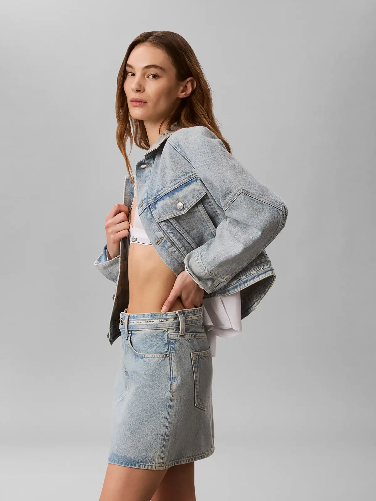 BRANDED BOXY DENIM J, YP3