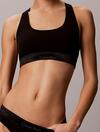Calvin Klein UNLINED BRALETTE Siyah Astarsız Bralet