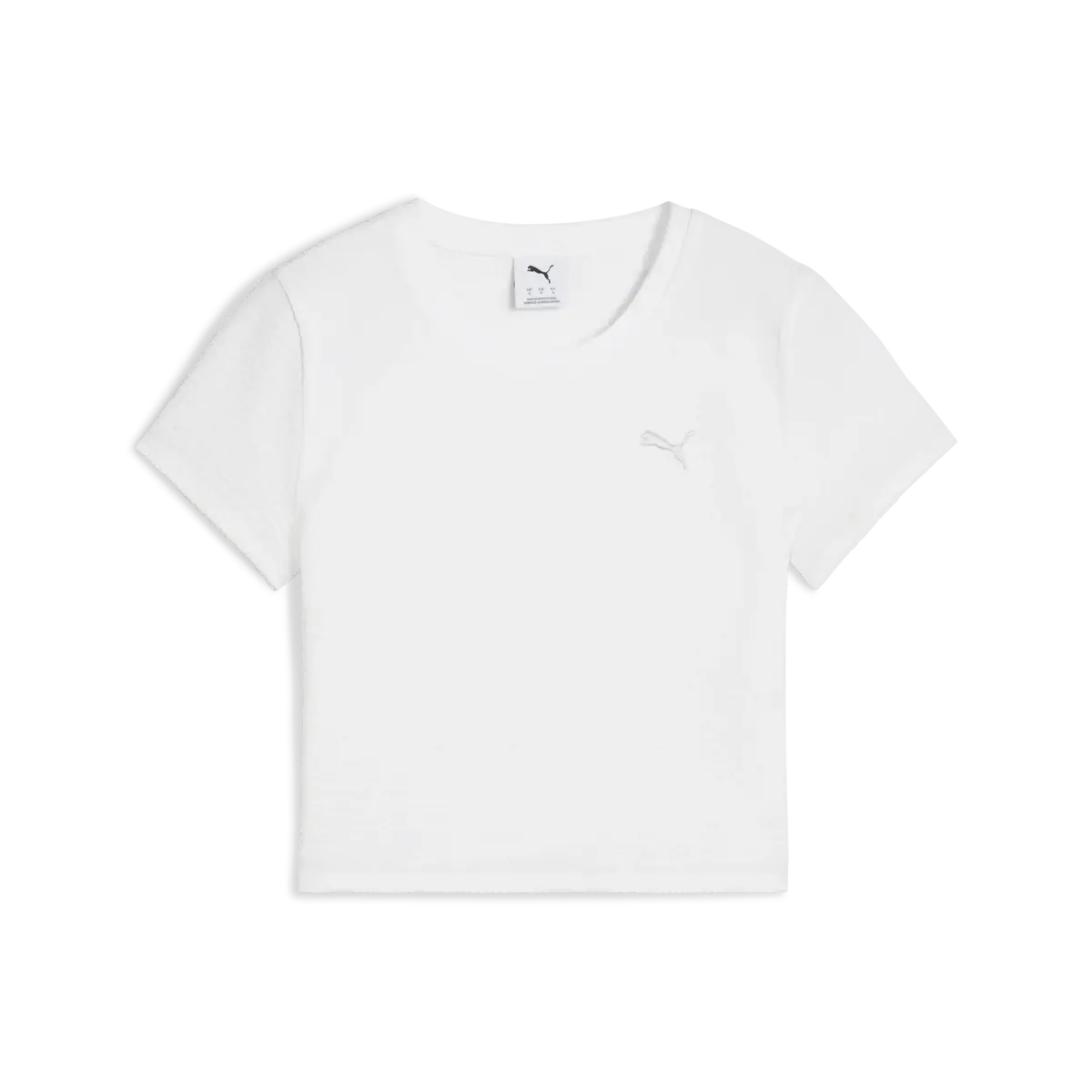 PUMA DARE TO Baby Tee Beyaz Kadın Crop