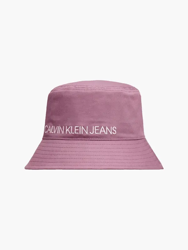 Calvin Klein LOGO BUCKET HAT Erkek Pembe Şapka
