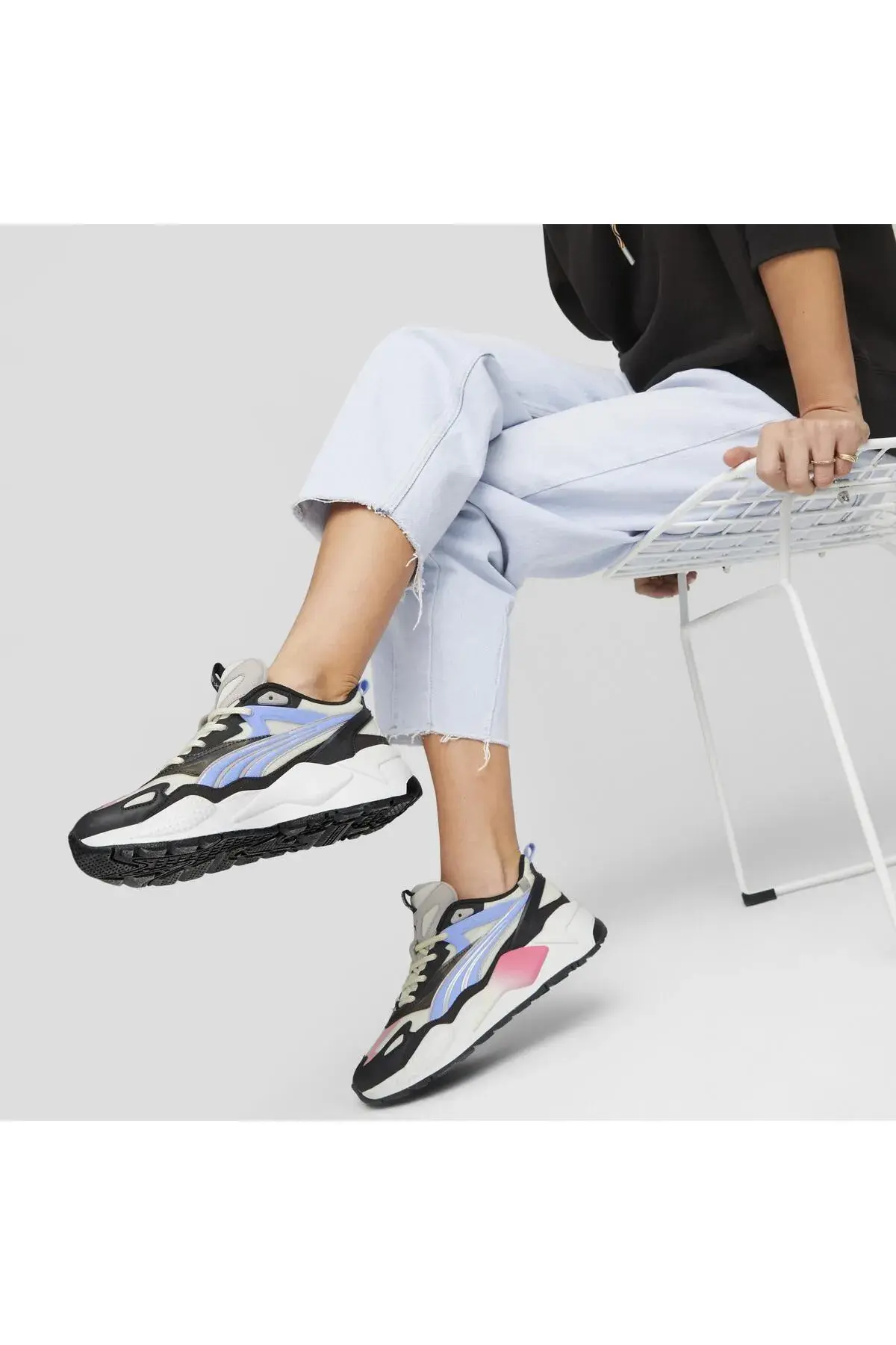 Puma RS-X Efekt Muted Martians Wns Mavi Kadın Günlük Spor Ayakkabı