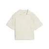 Puma PUMA CLASS Relaxed Polo Tee Krem Kadın Polo T-Shirt