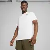 Puma M TAD Ess Poly Texture Tee Beyaz Erkek T-Shirt & Polo