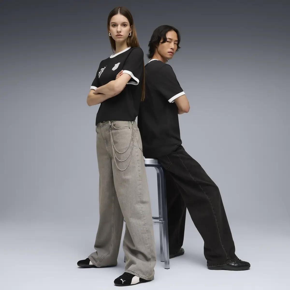 Puma FUTURE.PUMA.ARCHIVE Tee Siyah Unisex T-Shirt & Polo