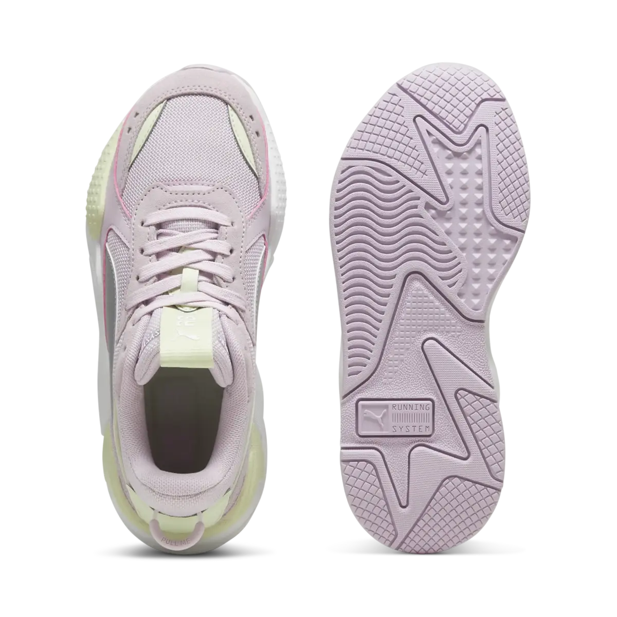 Puma RS-X Metallic Jr Pembe Kadın Günlük Spor Ayakkabı