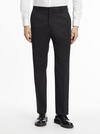 Calvin Klein TRAVEL GABARDINE STR Erkek Siyah Kumaş Pantolon