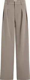 Calvin Klein TAILORED WIDE LEG PA Kadın Kahverengi Kumaş Pantolon