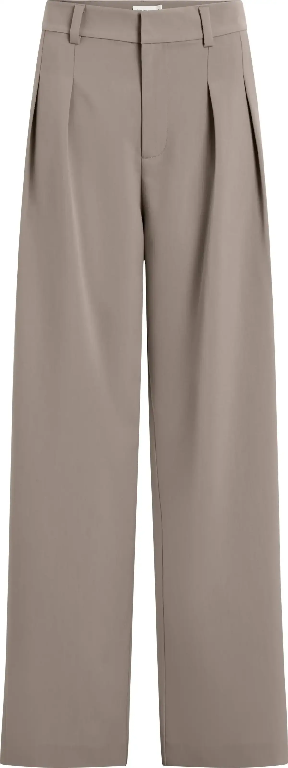 Calvin Klein TAILORED WIDE LEG PA Kadın Kahverengi Kumaş Pantolon