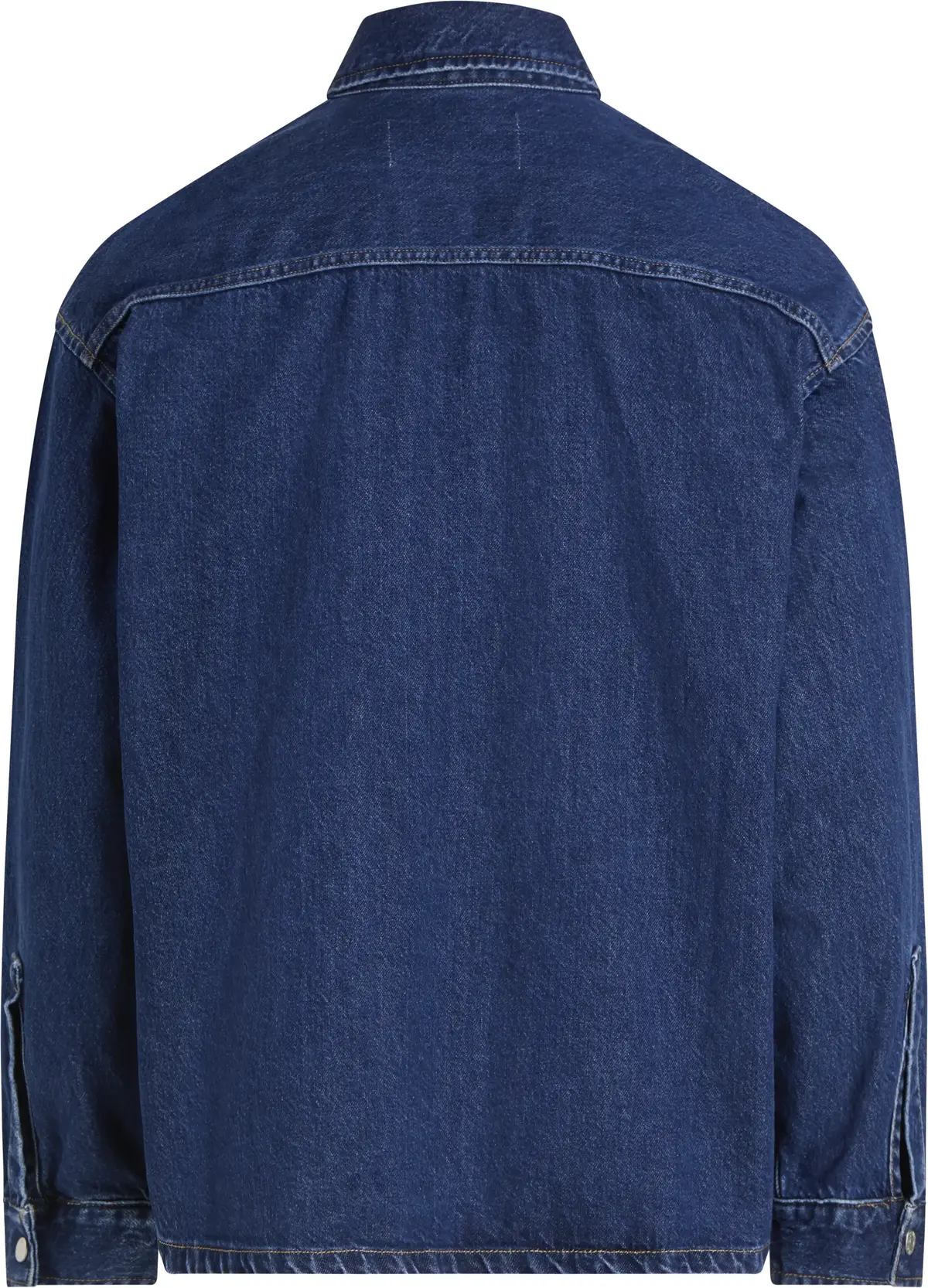 Calvin Klein RELAXED SHIRT JACKET, 1BJ Lacivert Erkek Gömlek