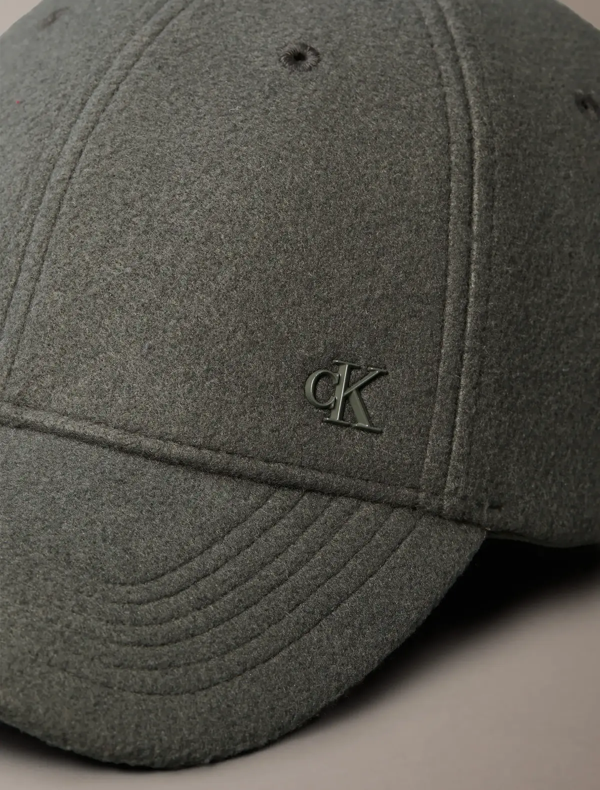 Calvin Klein Gri Erkek Şapka
