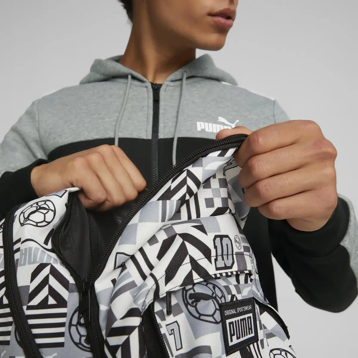 Puma Academy Desenli Unisex Sırt Çantası