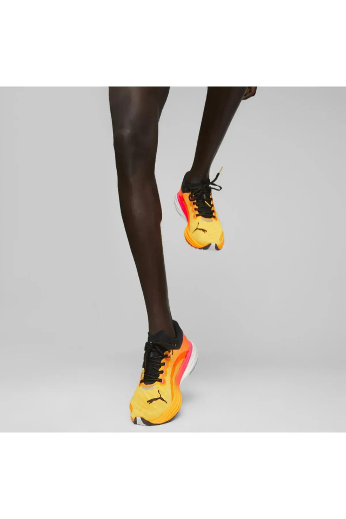 Puma Deviate Nitro 2 Sarı Erkek Günlük Spor Ayakkabı