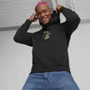 Puma Downtown Graphic Hoodie Siyah Erkek Sweatshirt