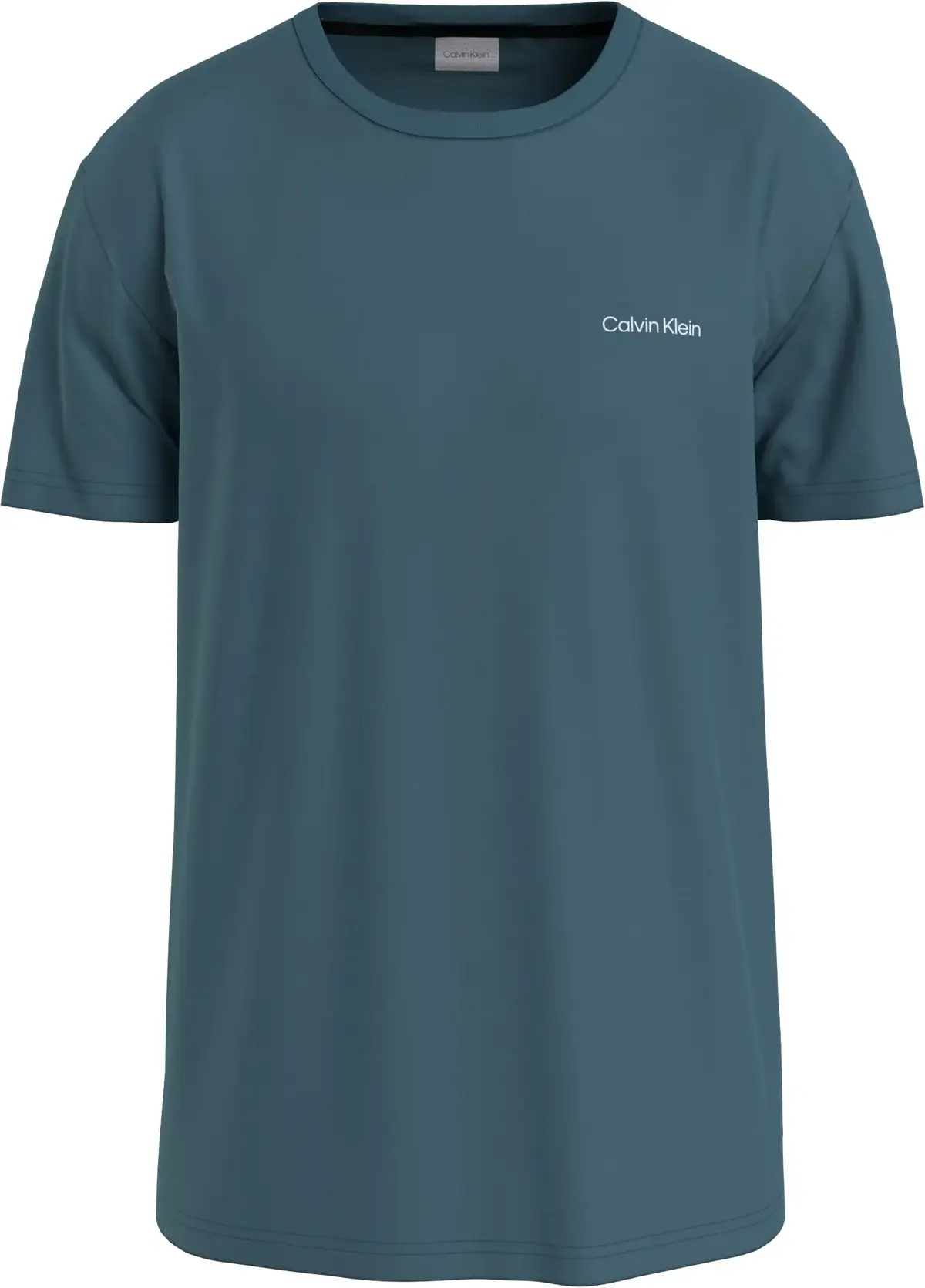 Calvin Klein MICRO LOGO INTERLOCK Erkek Mavi T-Shirt