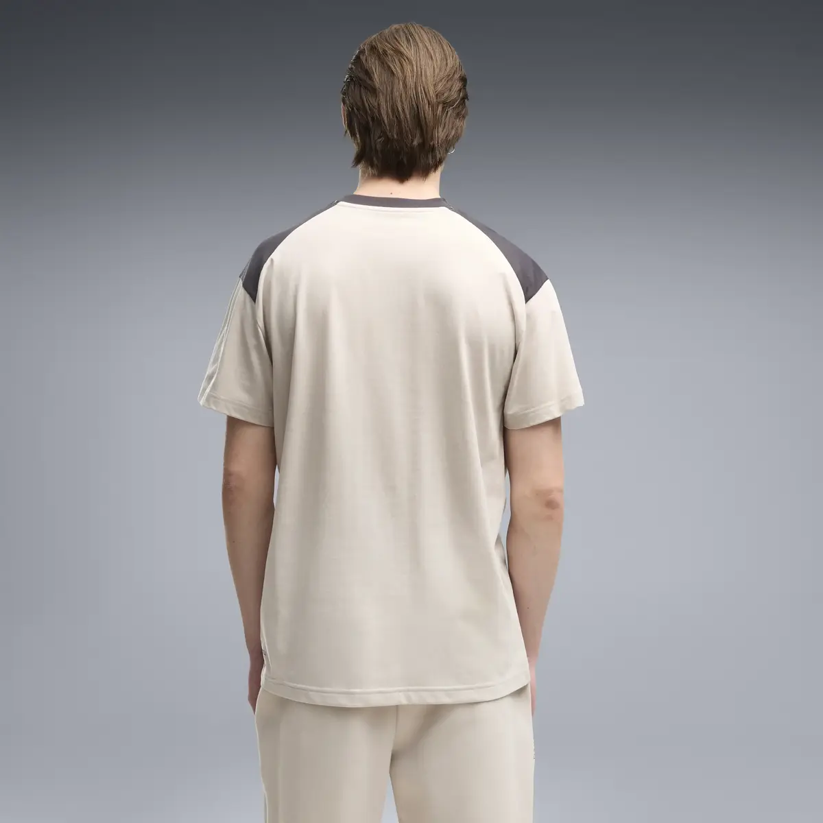 PUMA PUMATECH Tee Krem Erkek T-Shirt