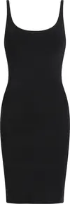 Calvin Klein RAYON SWEATER DRESS, BEH Siyah Kadın Elbise-Etek