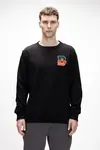 BAD BEAR CHOW CREWNECK Erkek Siyah Sweatshirt