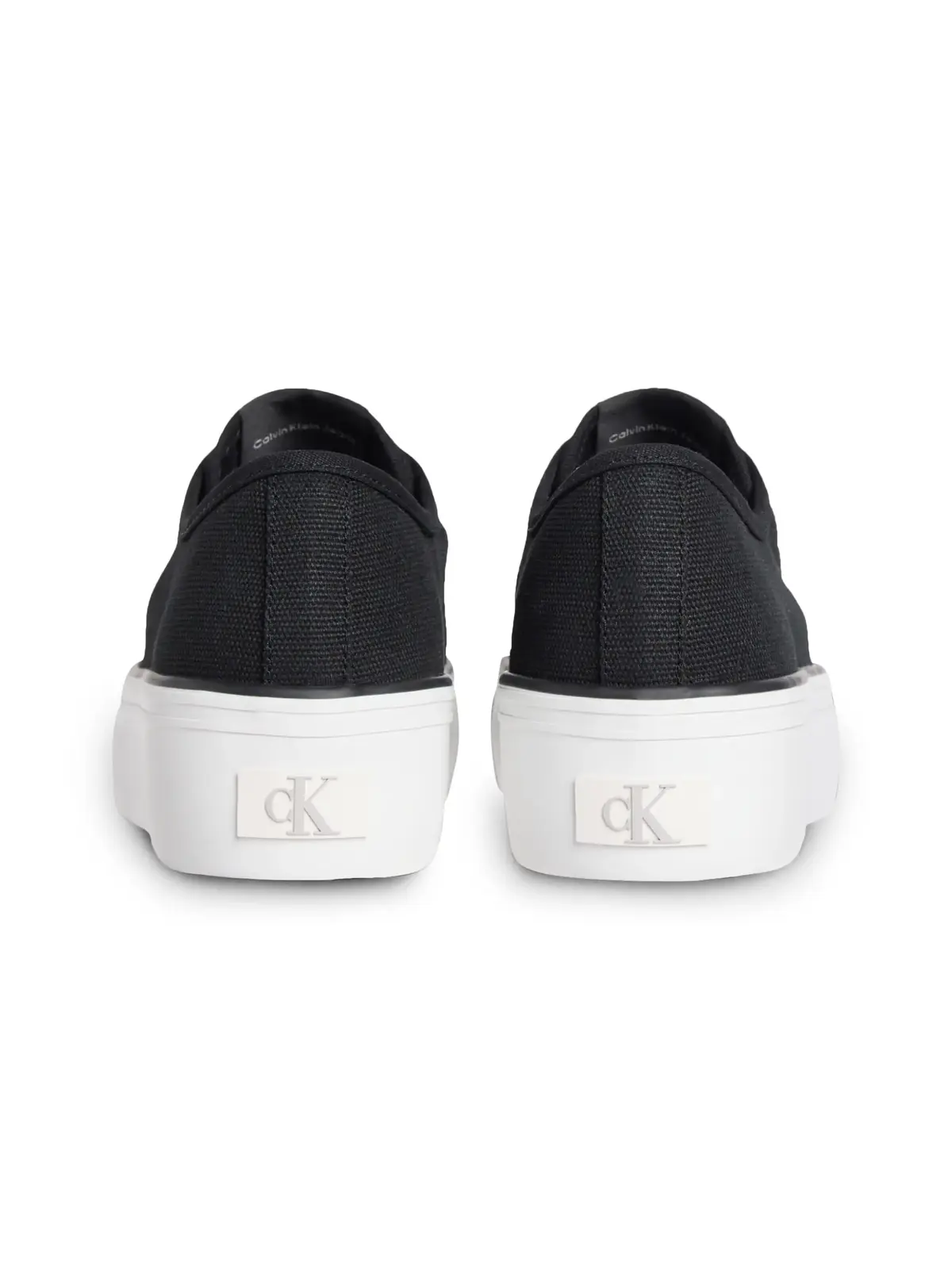 Calvin Klein VULC FLATFORM CTN LO Siyah Kadın Spor Ayakkabı & Sneaker