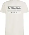 Tommy Hilfiger HILFIGER HERALD BACK, Z00 Krem Erkek T-Shirt & Polo