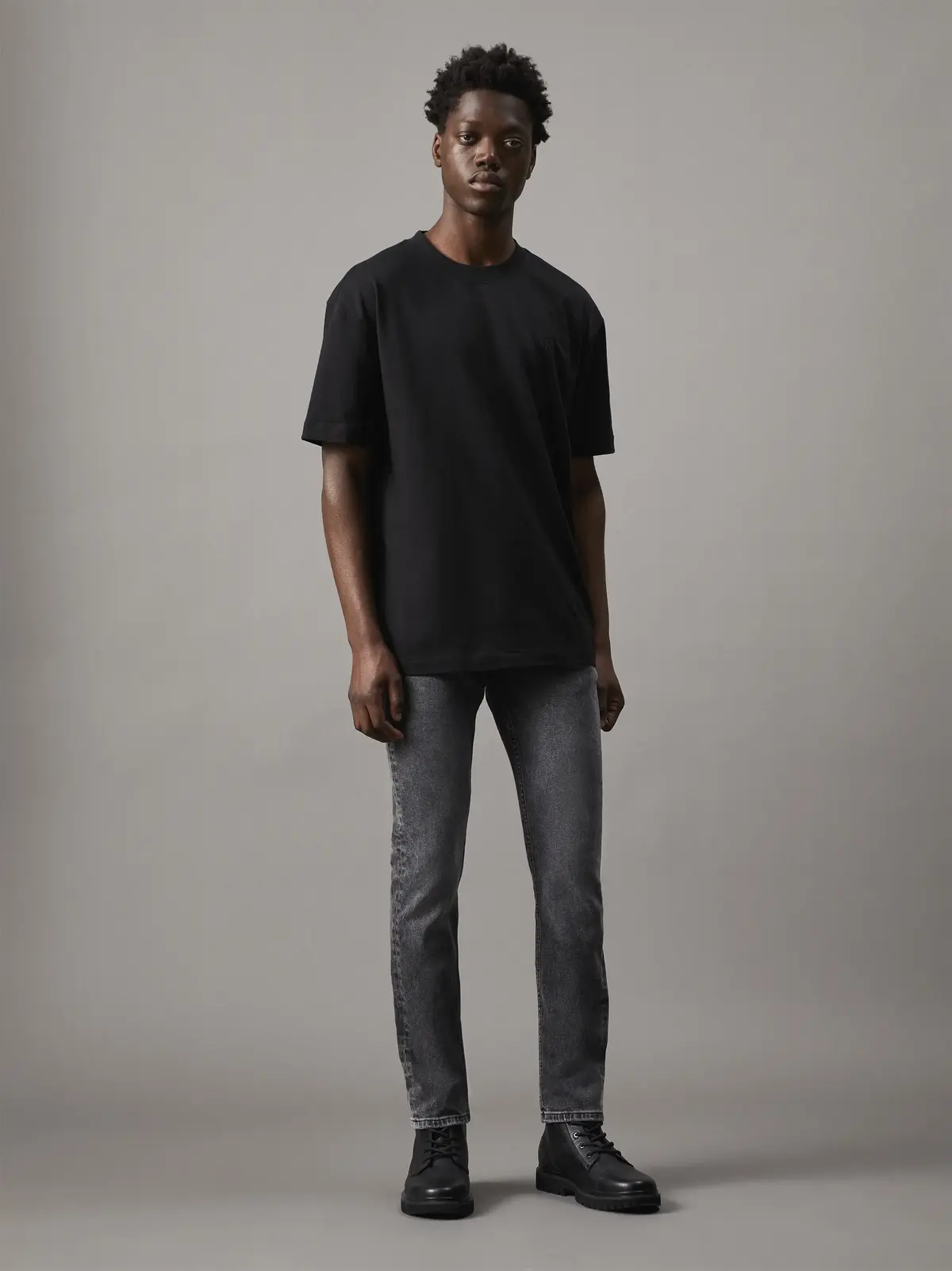 Calvin Klein Gri Erkek Pantolon