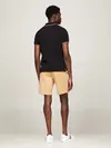 Tommy Hilfiger CORE TOMMY TIPPED SL Erkek Siyah Polo T-Shirt