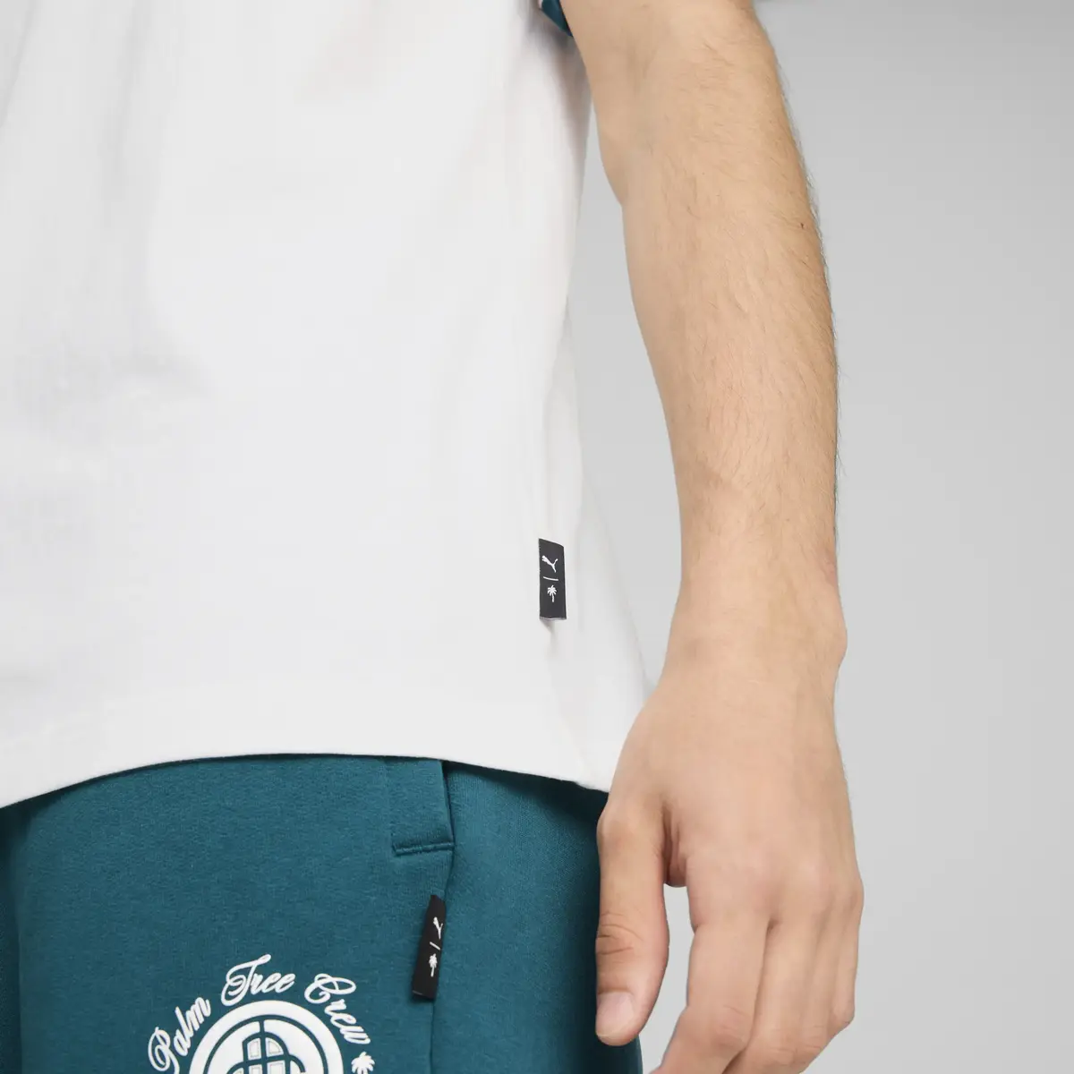 Puma X PTC Ringer Tee Beyaz Erkek T-Shirt