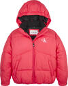 Calvin Klein CK SHORT PUFFER JACK Kadın Pembe Şişme Mont