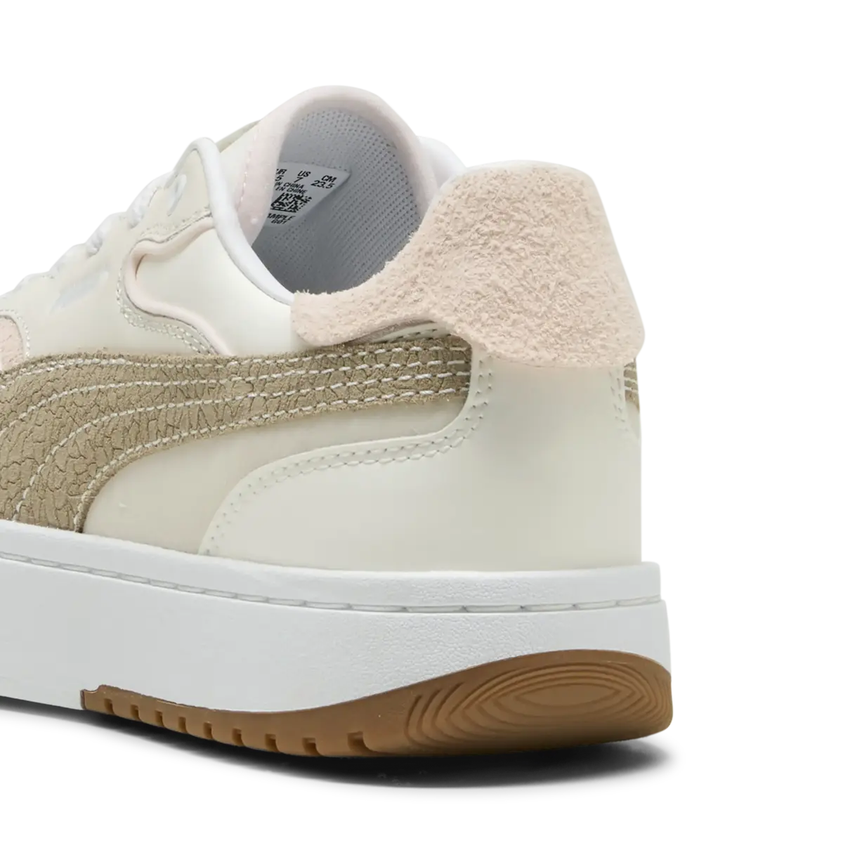 Puma Cali Sylva Elevated Wns Krem Kadın Spor Ayakkabı & Sneaker