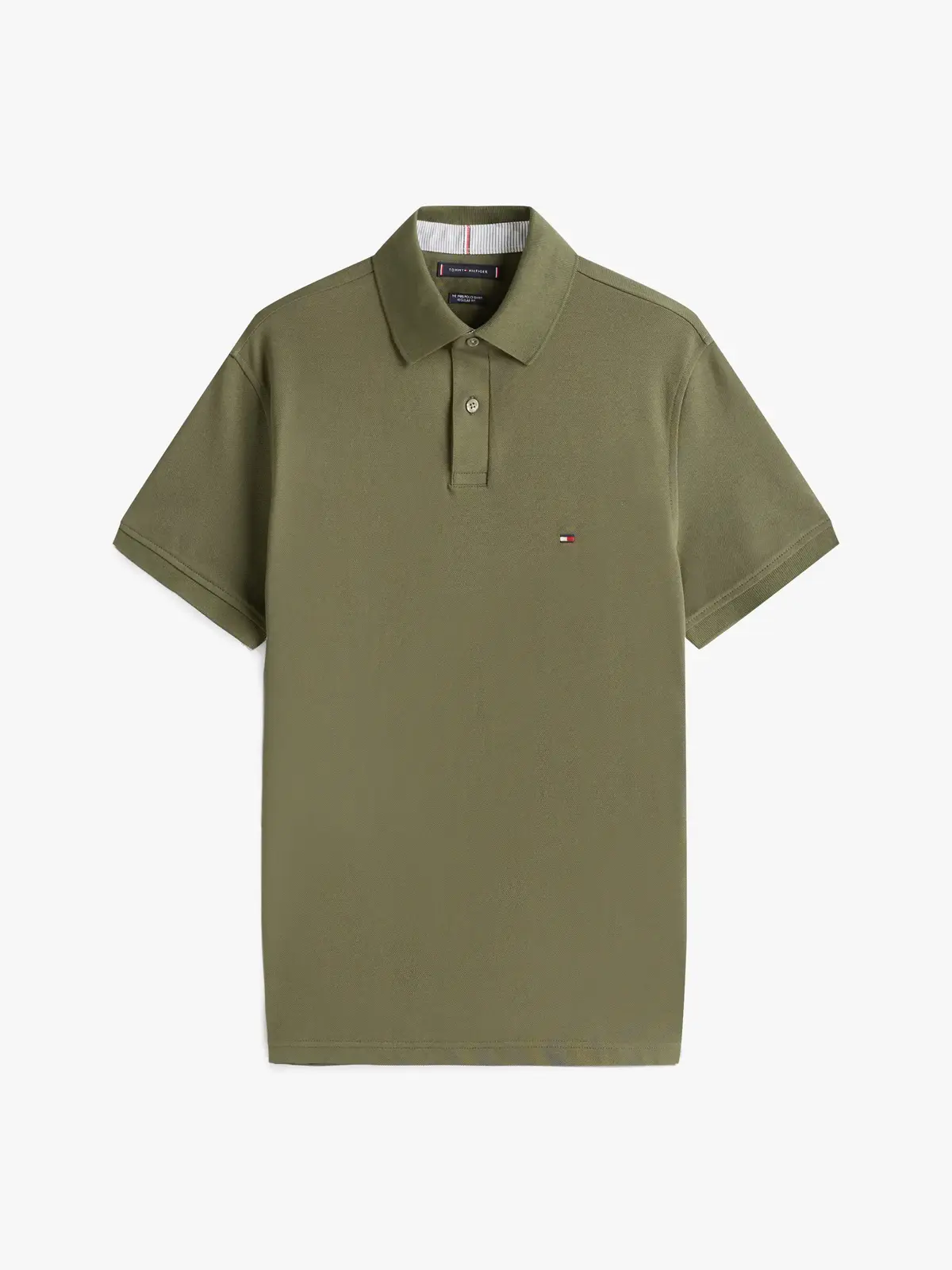 Tommy Hilfiger 1985 REGULAR POLO, RBN Yeşil Erkek T-Shirt & Polo