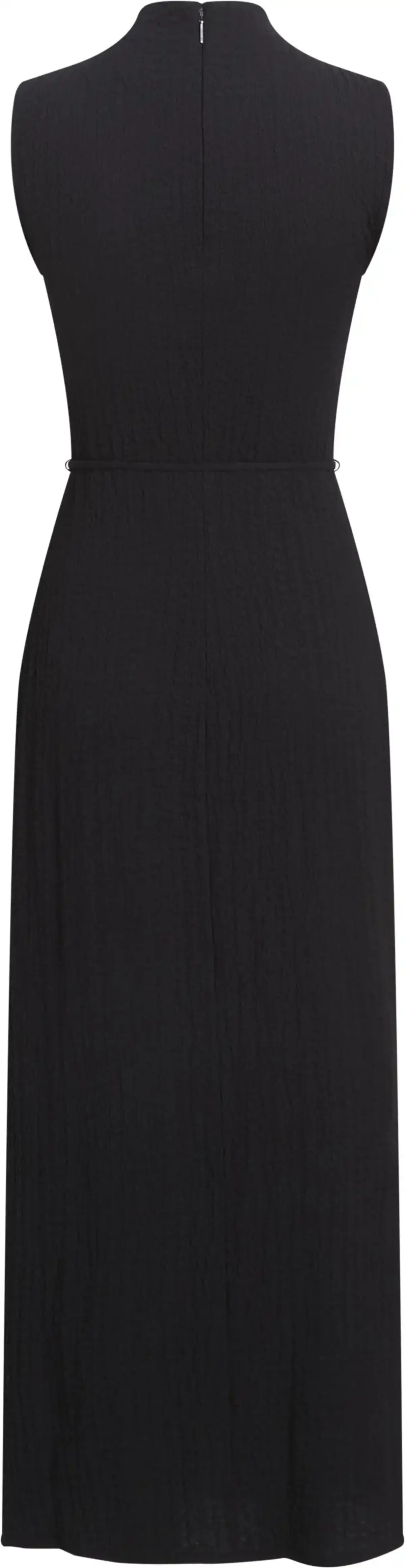 Calvin Klein CRINKLE JERSEY ANKLE, BEH Siyah Kadın Elbise-Etek