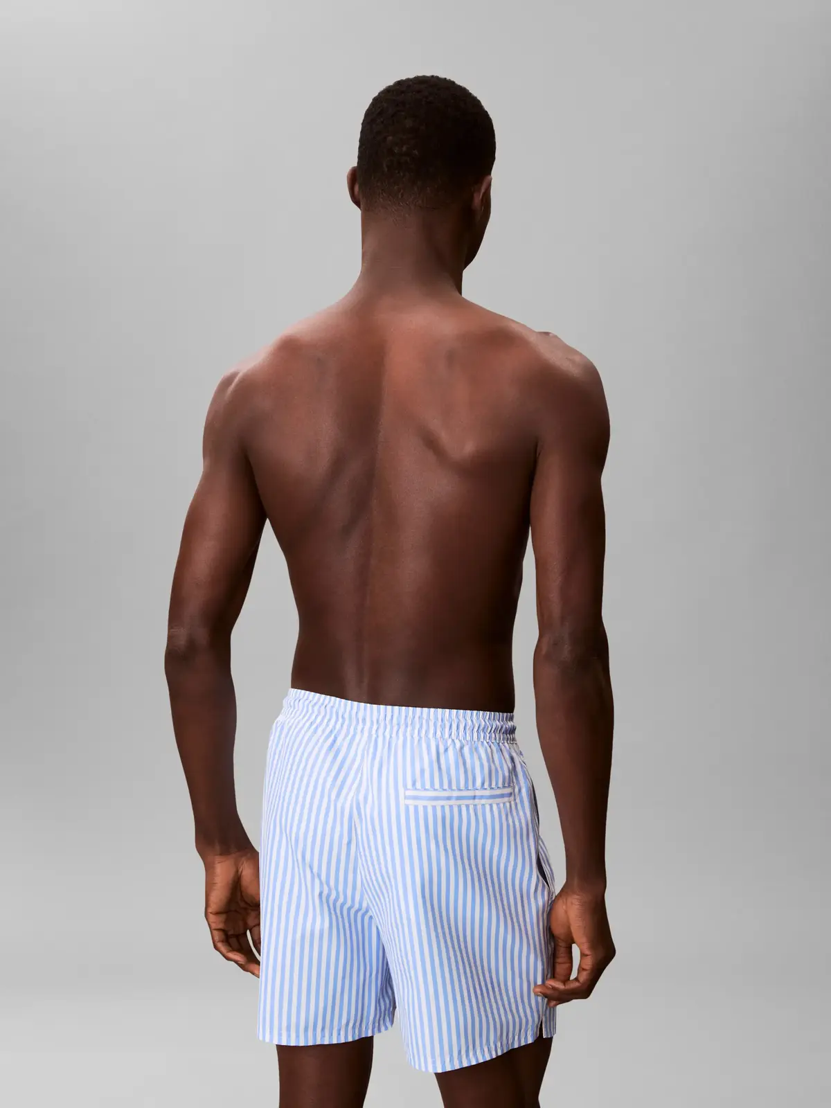 Calvin Klein MEDIUM DRAWSTRING Mavi Erkek Orta Boy Deniz Şortu