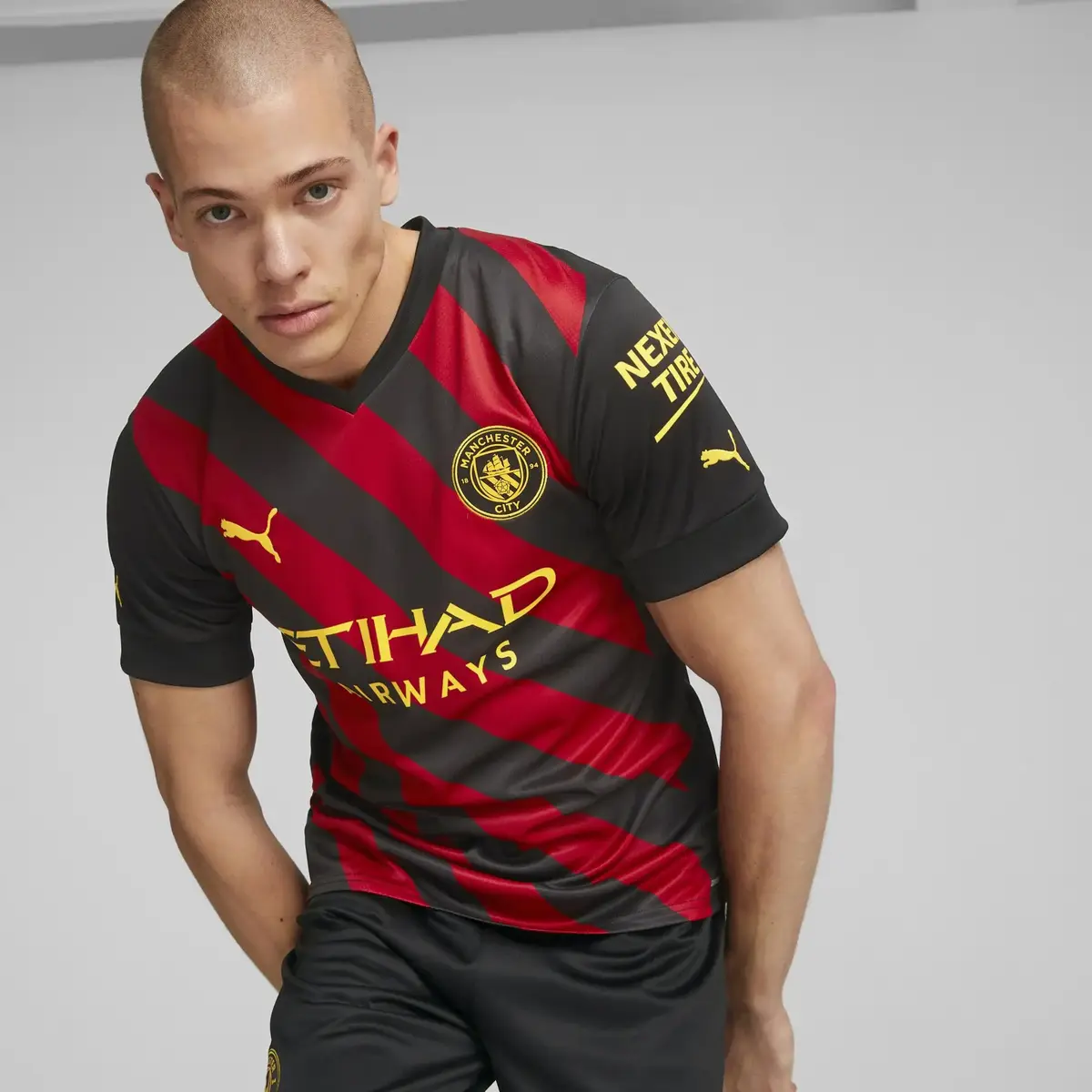 Puma Mcfc Away Jersey Replica Erkek Takım Forması