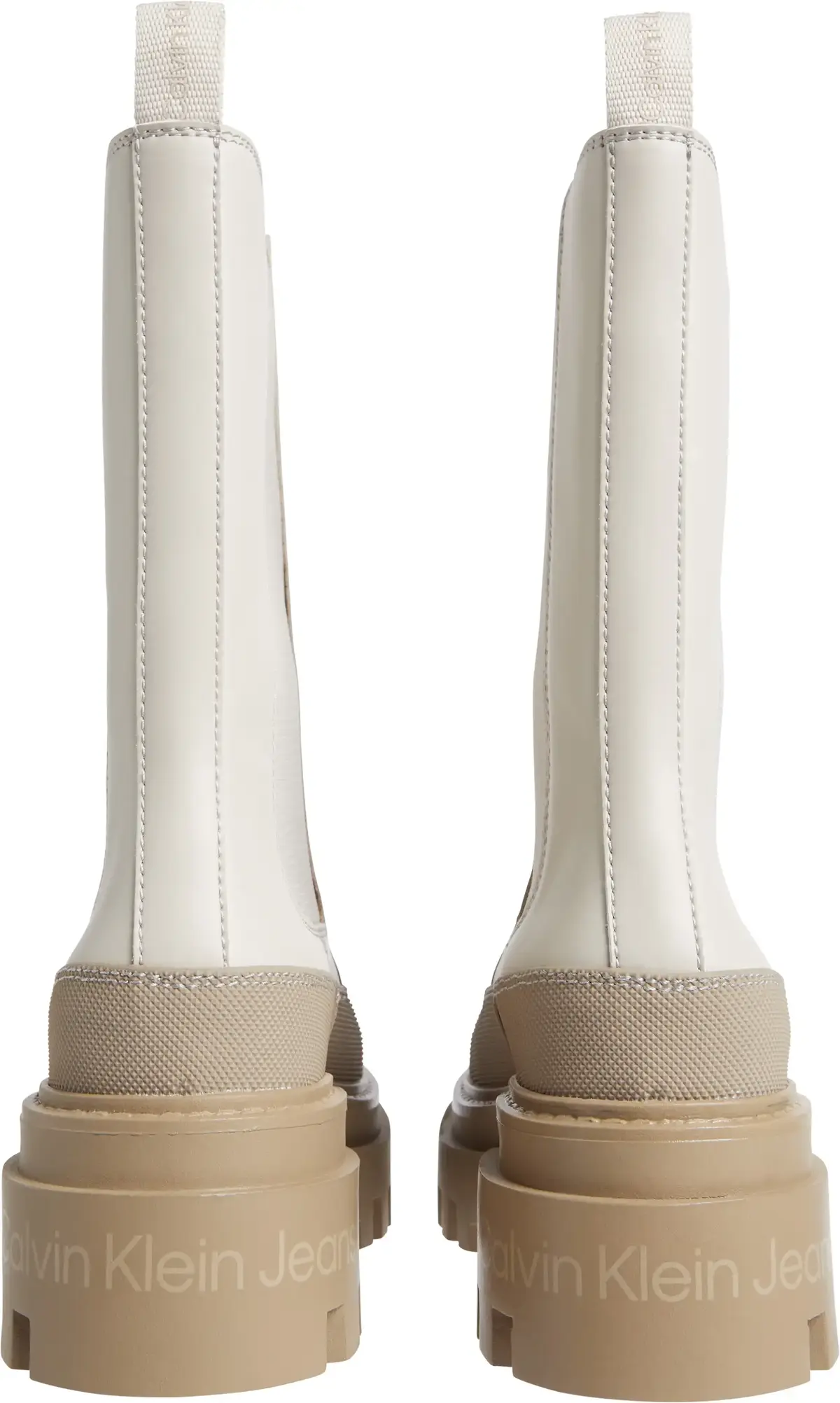 Calvin Klein FLATFORM CHELSEA BOO Kadın Bej Bot
