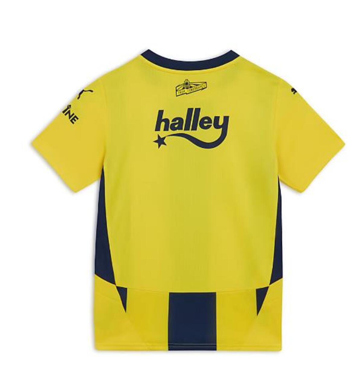 Puma FSK Home Jersey Replica Jr Sarı Erkek İç Saha Forması